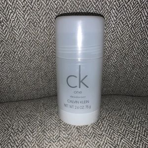 Calvin Klein One Deodorant Stick 2.6 oz (Pack of 2)